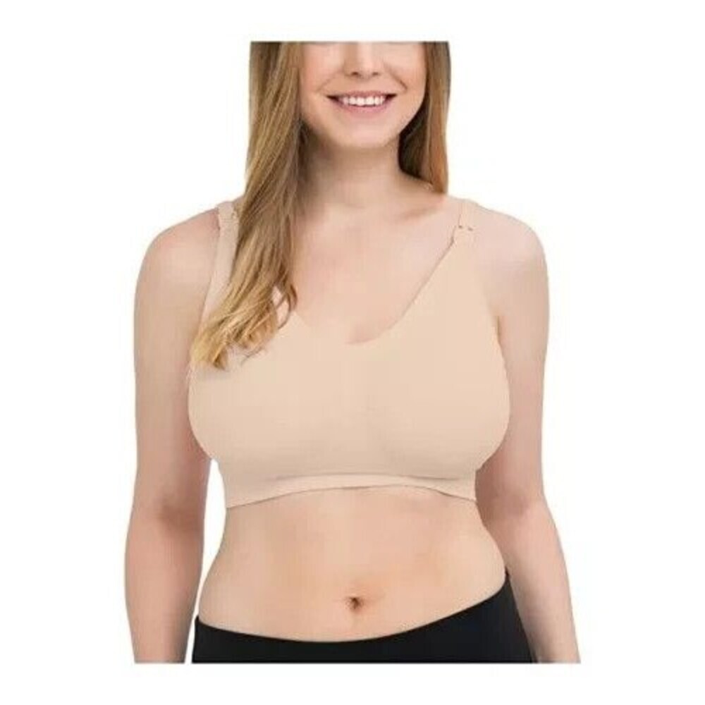KINDERED BRAVERLY Simply Sublime Nursing Bra in Beige Size Medium